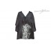 Wayang Kulit Kaftan Short (Black)